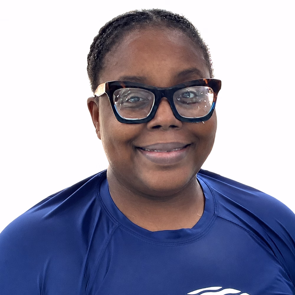Senior swim instructor Phaedra High